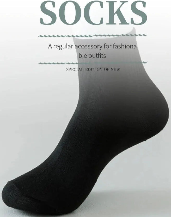 8Prs Short Length Cotton Socks