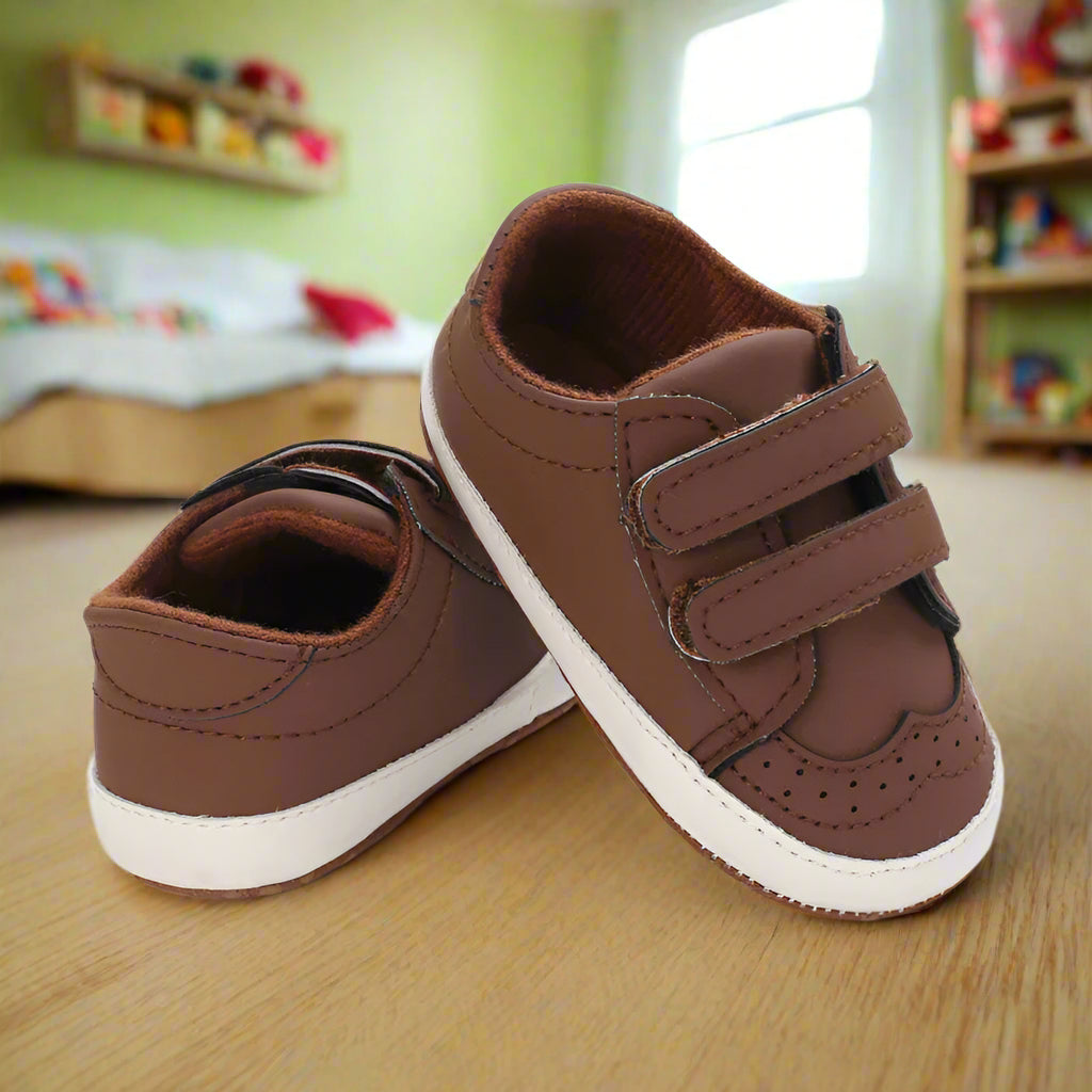 Babies First Walkers Brown Shoes