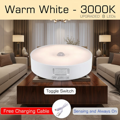 Motion Sensor USB Rechargeable LED Night Light