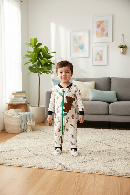 Cute Cotton Long Sleeve Rompers
