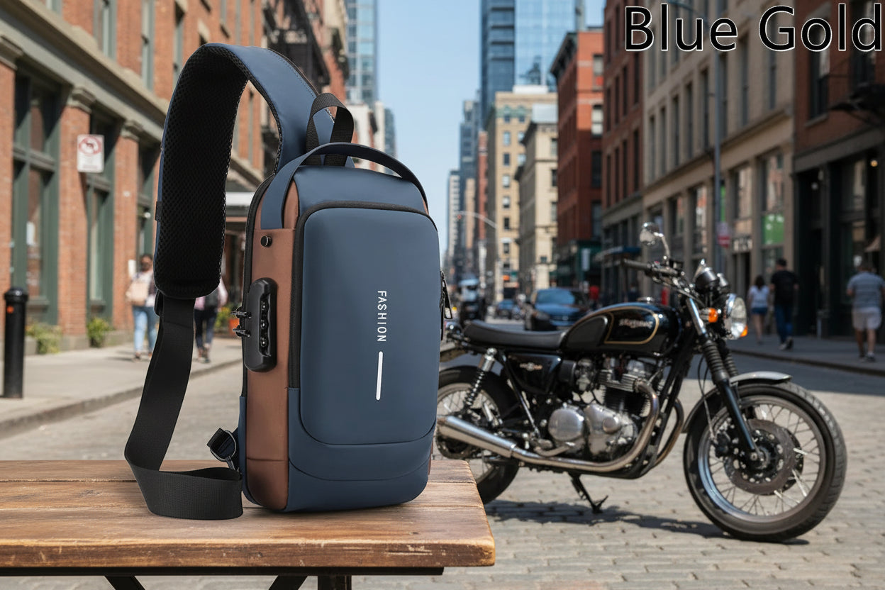 Fashionable Cross Body Bags With USB Charging