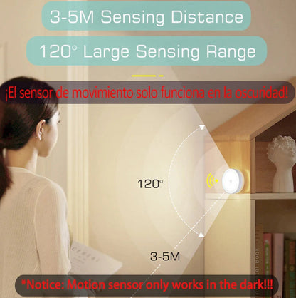 Motion Sensor USB Rechargeable LED Night Light