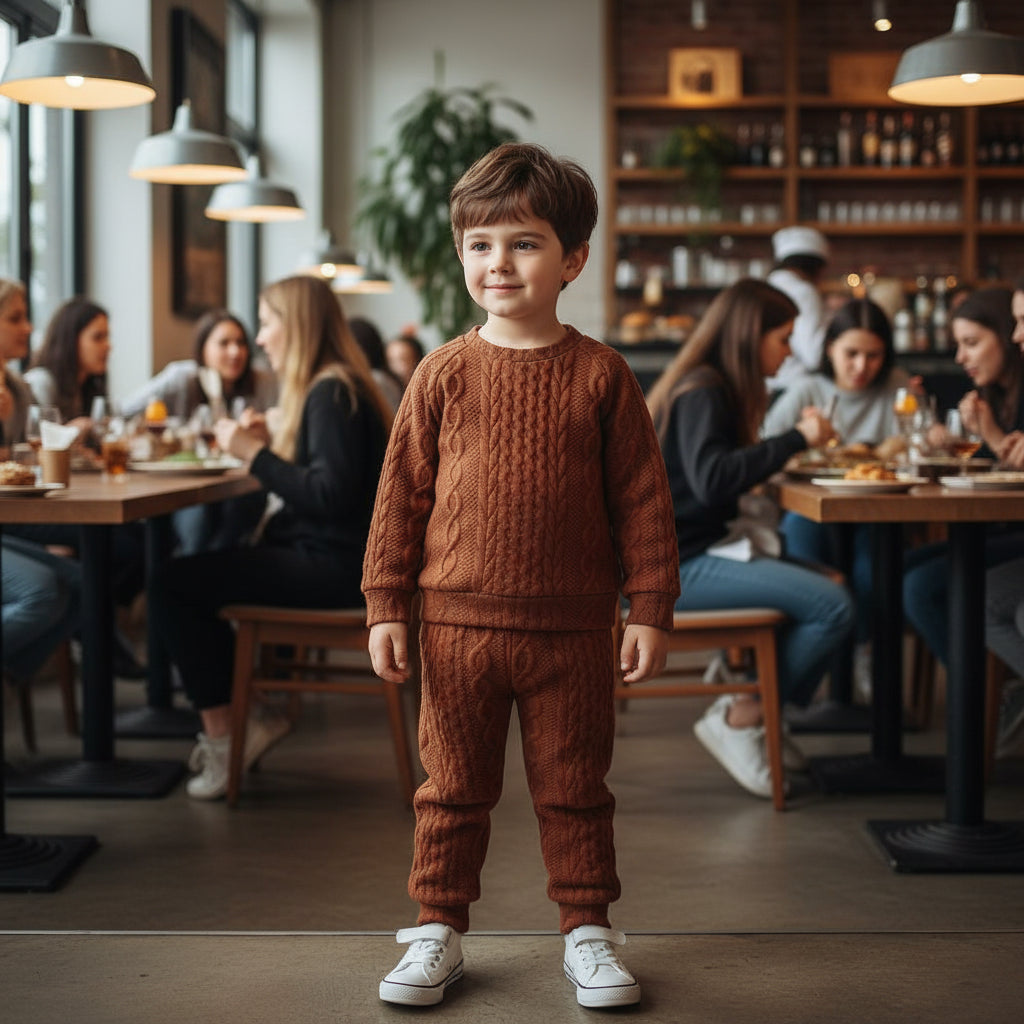 Ensembles bébé : sweat-shirts à manches longues + pantalons