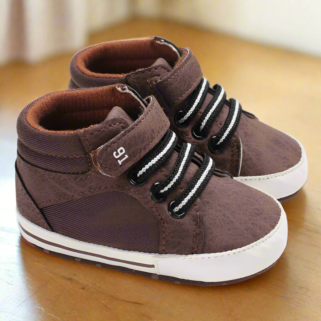 Babies First Walkers Brown Shoes