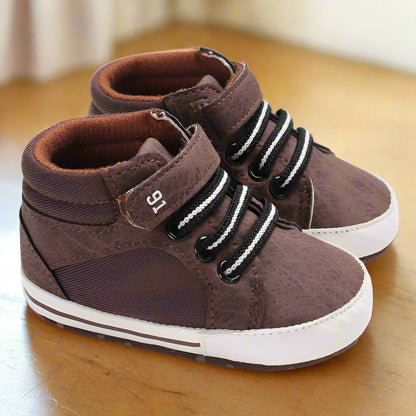 Babies First Walkers Brown Shoes