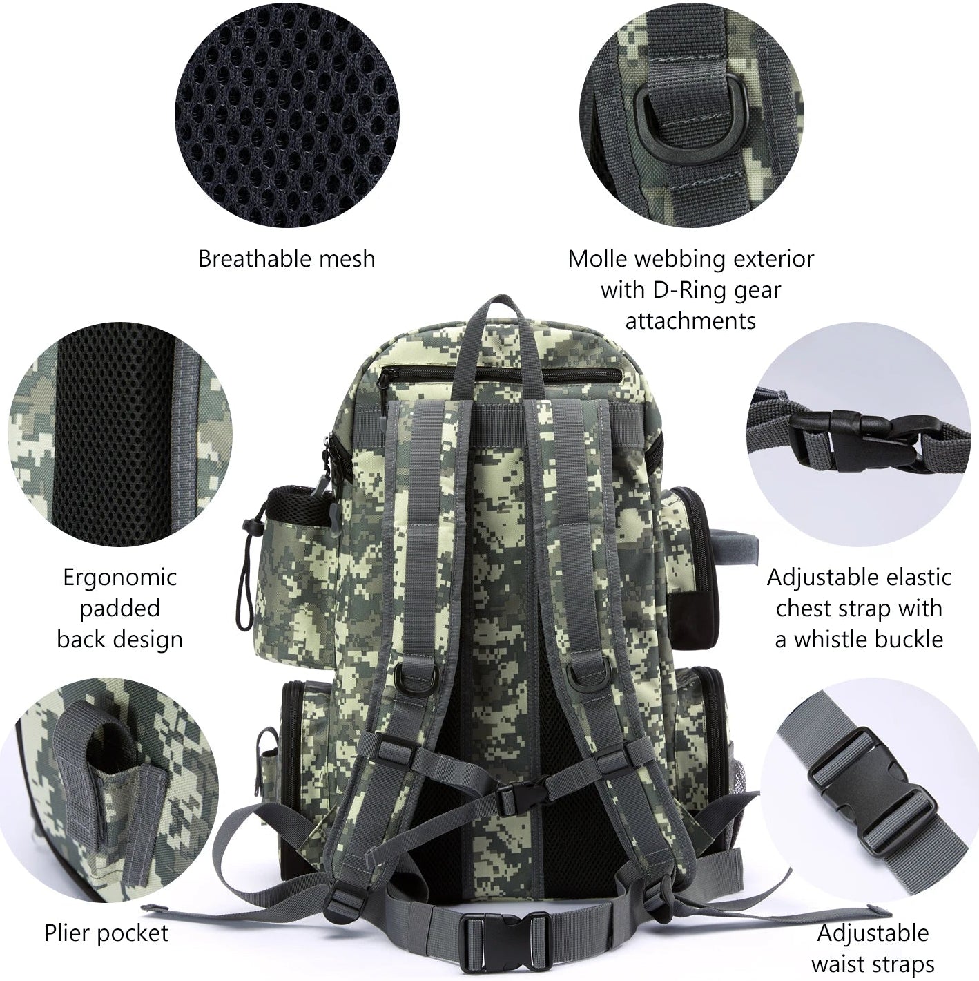 Lightweight Multifunctional Backpacks Bags