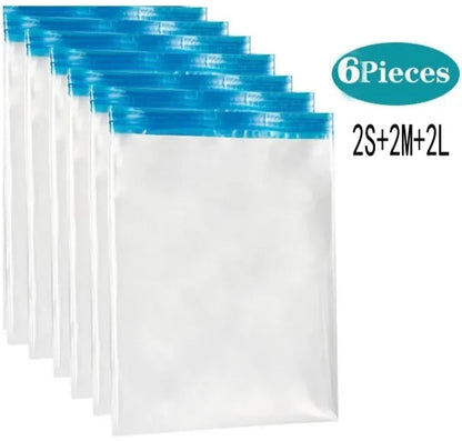 أكياس تخزين مضغوطة بتفريغ الهواء