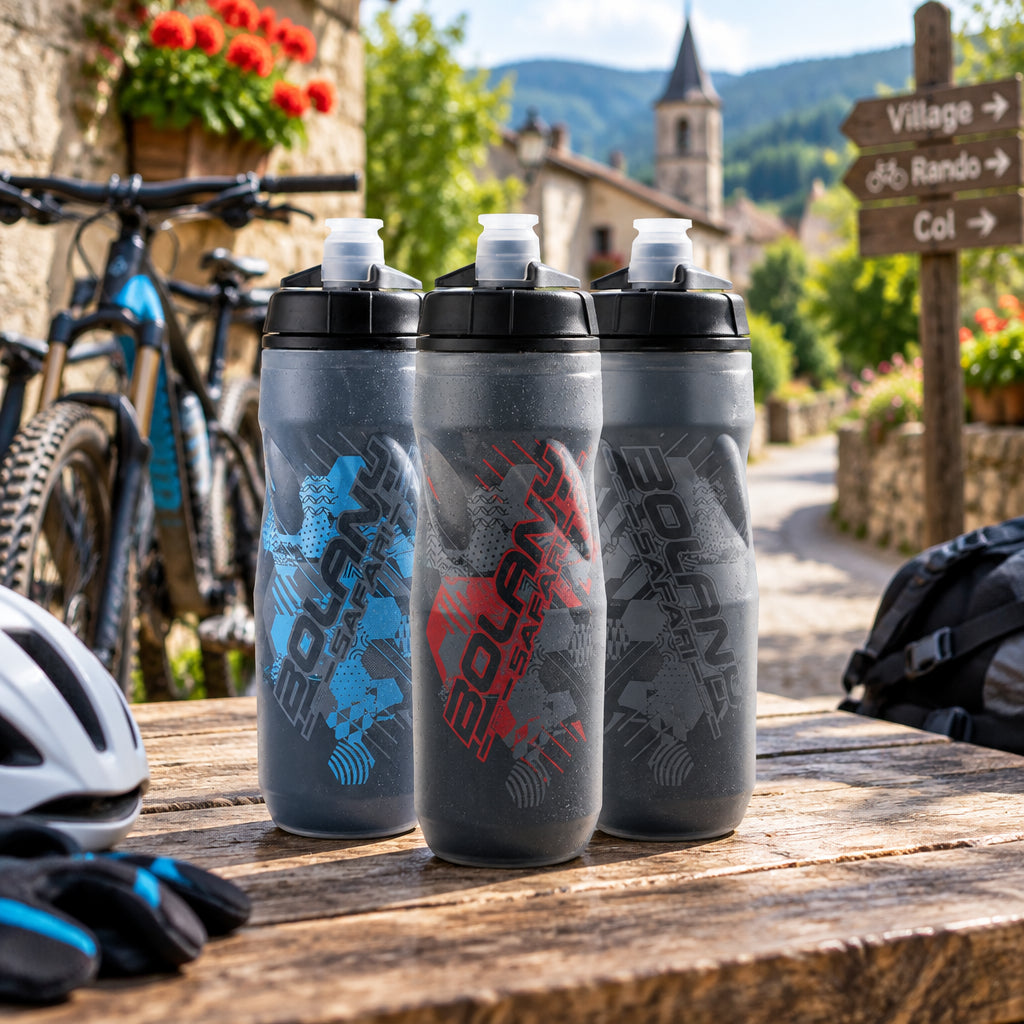 Double Layers Bicycle Water Bottles