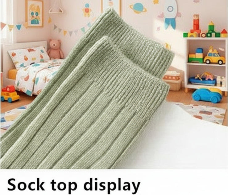 3 أزواج من الجوارب الطويلة المصنوعة من قماش ناعم