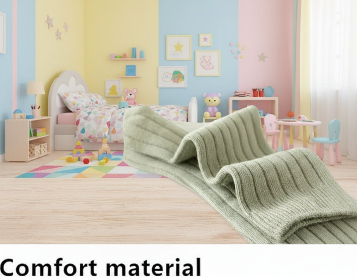 3 أزواج من الجوارب الطويلة المصنوعة من قماش ناعم