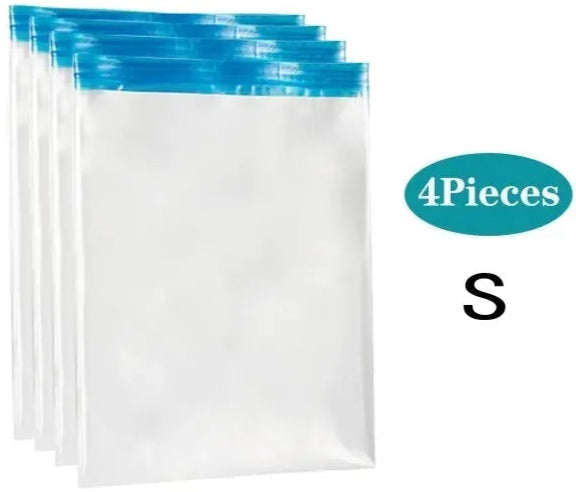 أكياس تخزين مضغوطة بتفريغ الهواء