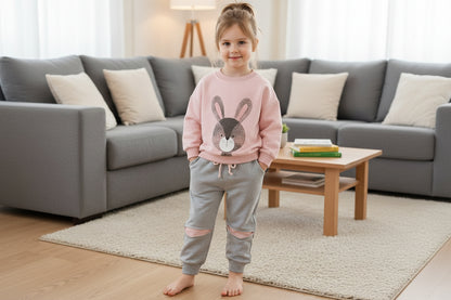 Autumn/Spring Kids Girl Sweatshirts and Pants