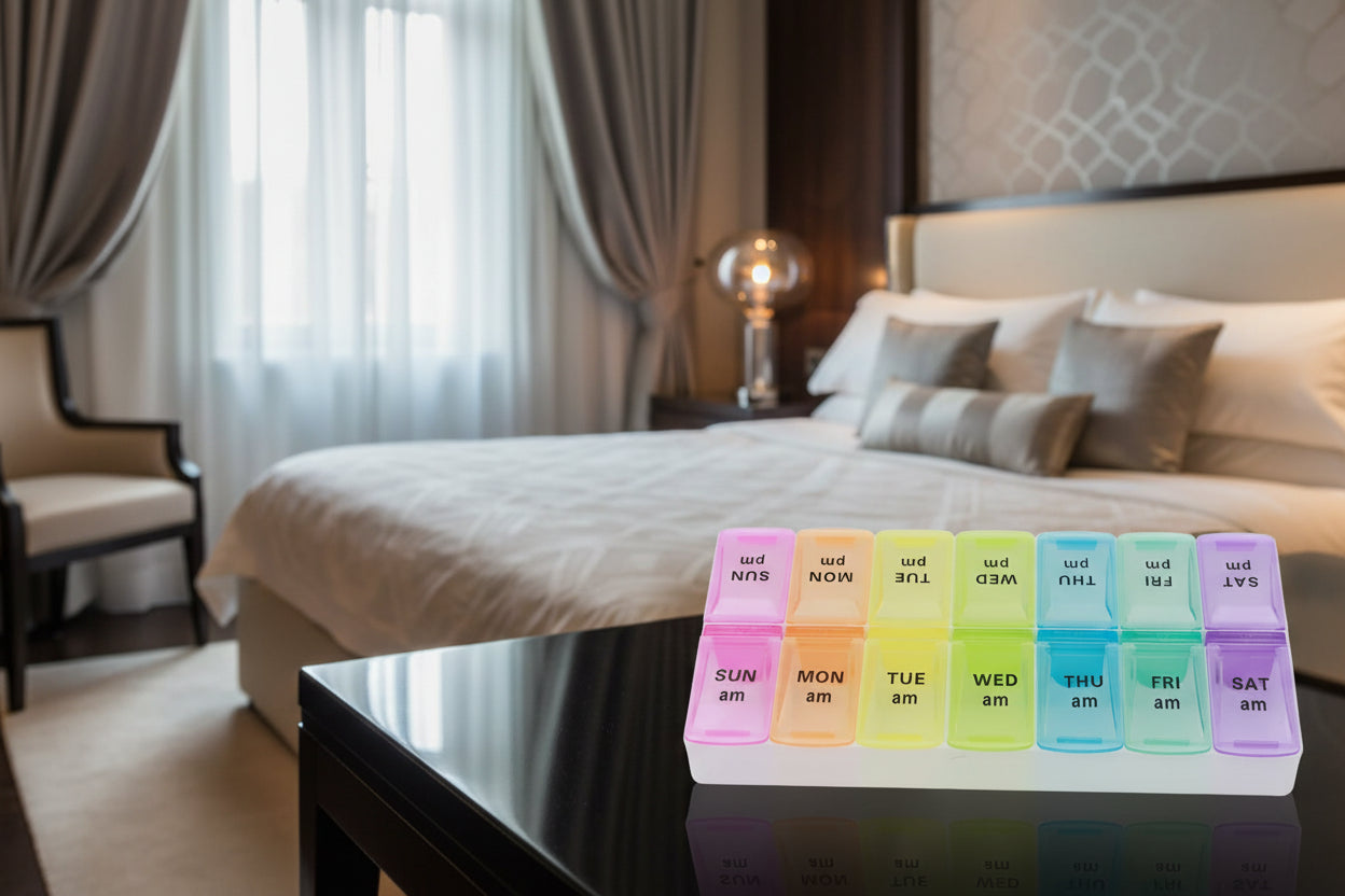 Small/Big 7 Days Portable Pill Organizers