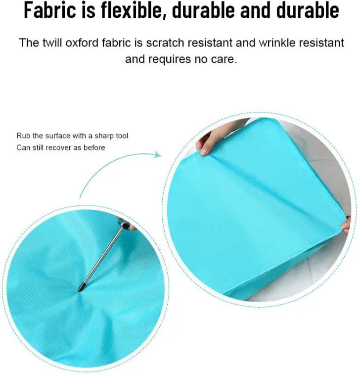 Waterproof Colorful Packing Organizers With Zipper(6Pcs)