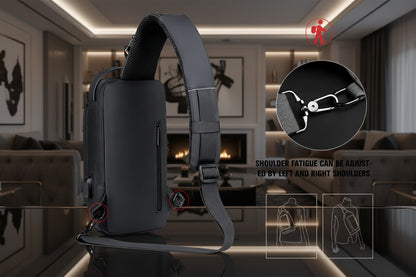 Fashionable Cross Body Bags With USB Charging