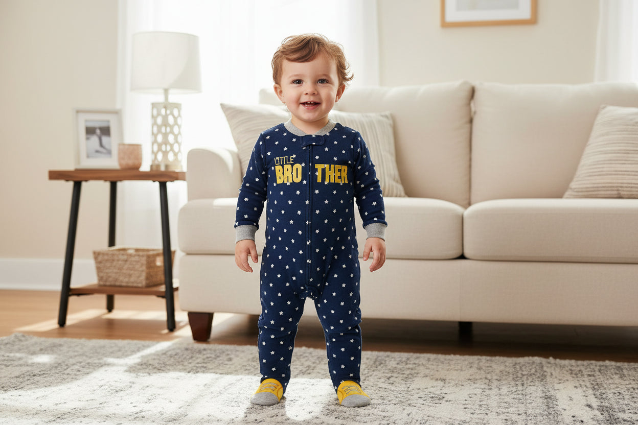 Cute Cotton Long Sleeve Rompers