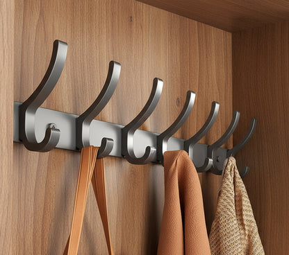 No Drill Behind Door Storage Hooks