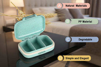 Mini Portable Pills Organizer Cases