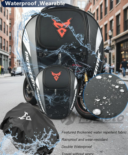 Waterproof Durable Seat Back Bags For Motorcycle