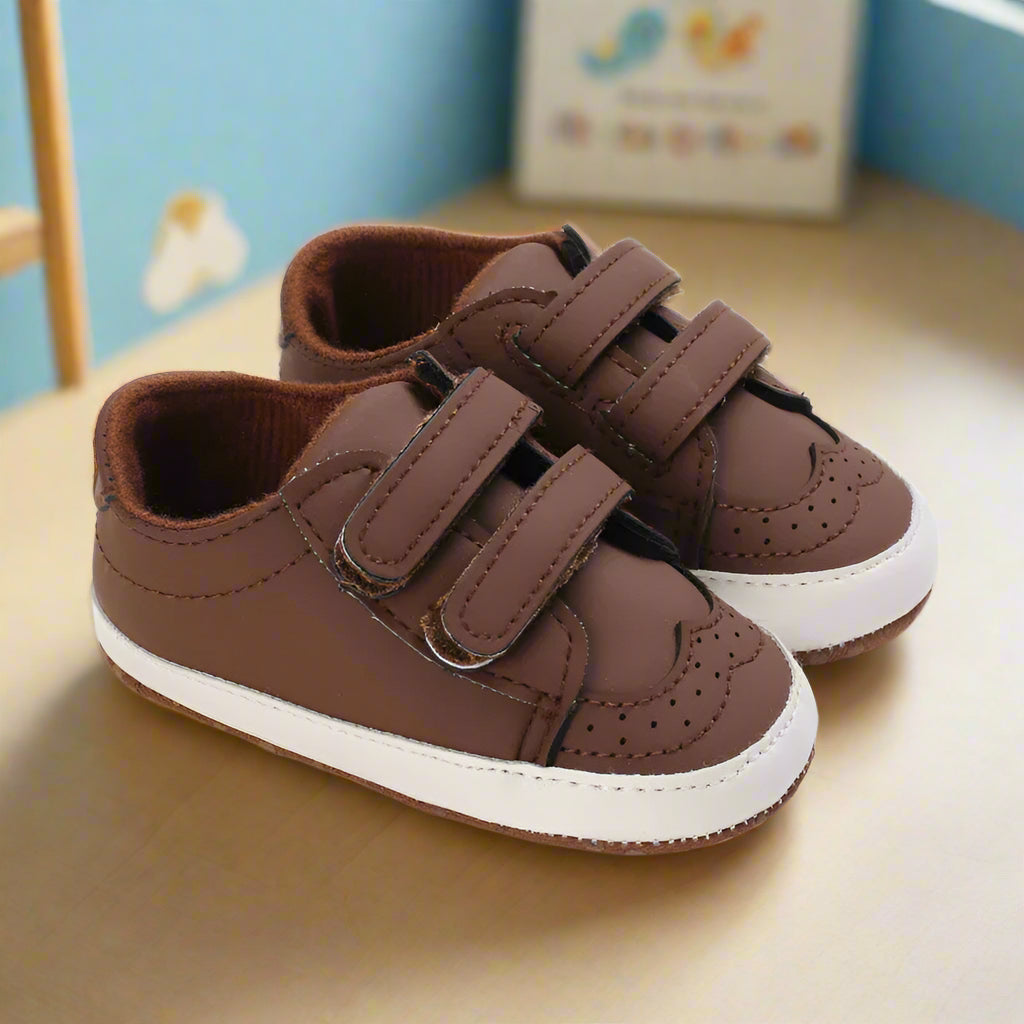 Babies First Walkers Brown Shoes