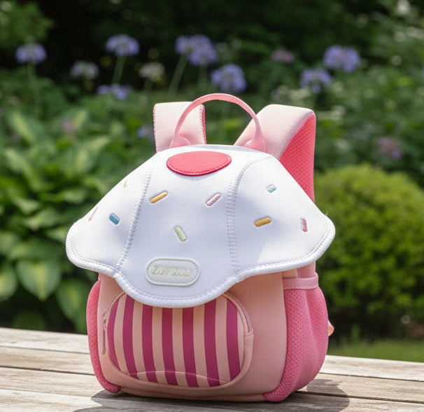 Kids Backpack Mushroom / Apple