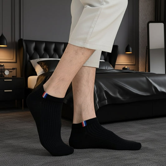 Lot de 5 paires de chaussettes basses décontractées et confortables