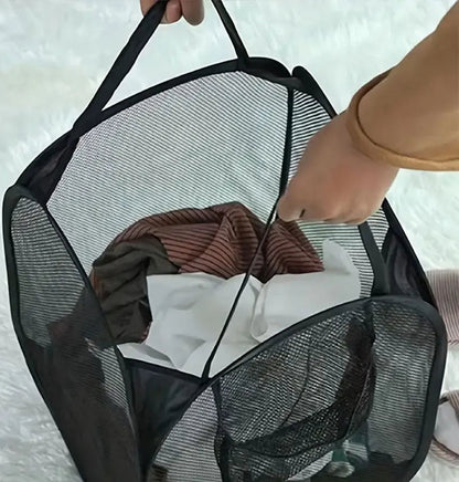 Mesh Pop-Up Laundry Basket