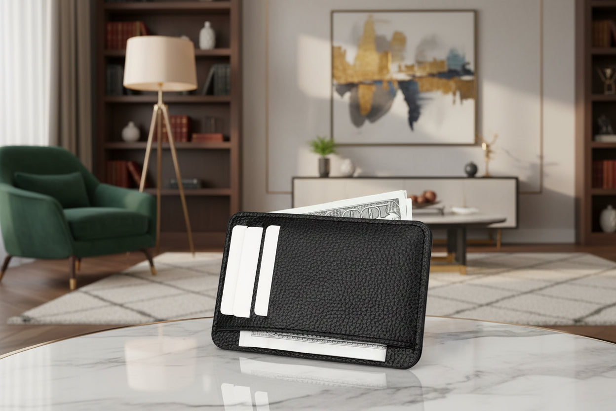 Ultra-Thin Soft PU Leather Wallets