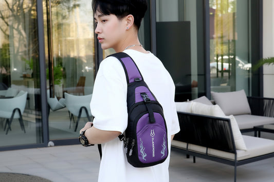 حقائب كروس خفيفة الوزن بتصميم اللهب