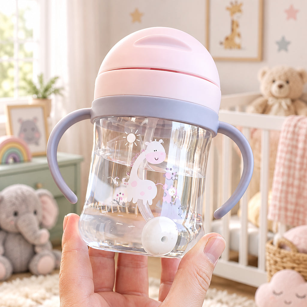 Small Cartoon Pattern Water Bottles