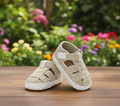 Breathable T-Tied First Walkers Sandals