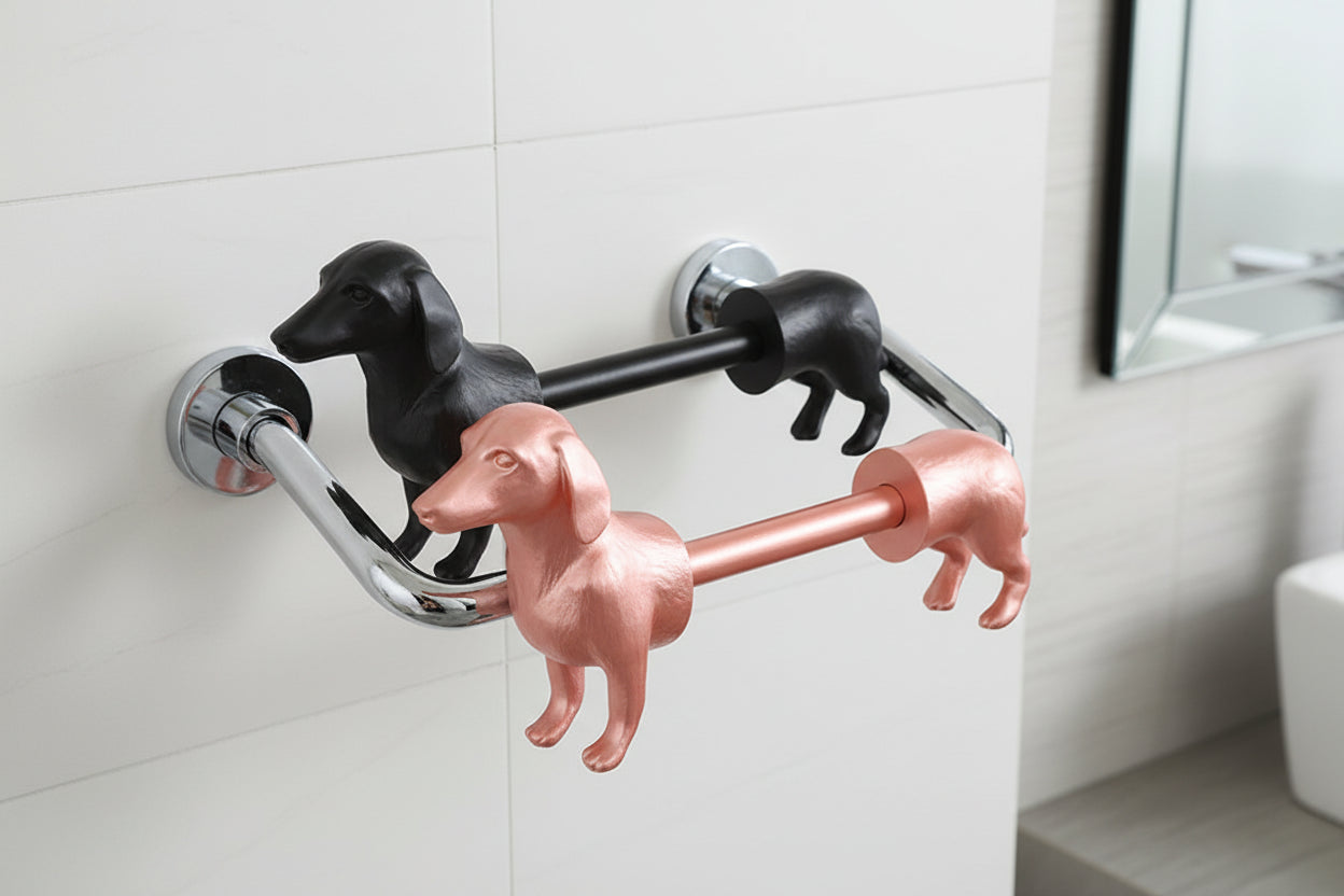 Funny Dachshund Towel Paper Holders