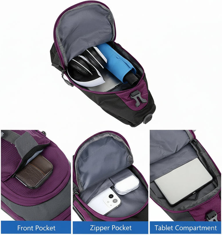 حقائب كروس خفيفة الوزن بتصميم اللهب