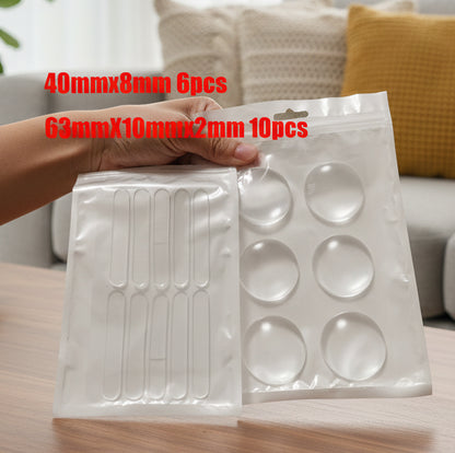 Self-Adhesive Clear Rubber Anti Slip Bumpers