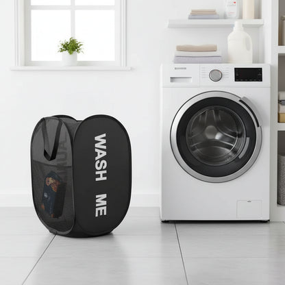 Portable Mesh Pop Up Laundry Baskets