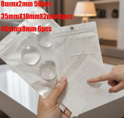 Self-Adhesive Clear Rubber Anti Slip Bumpers