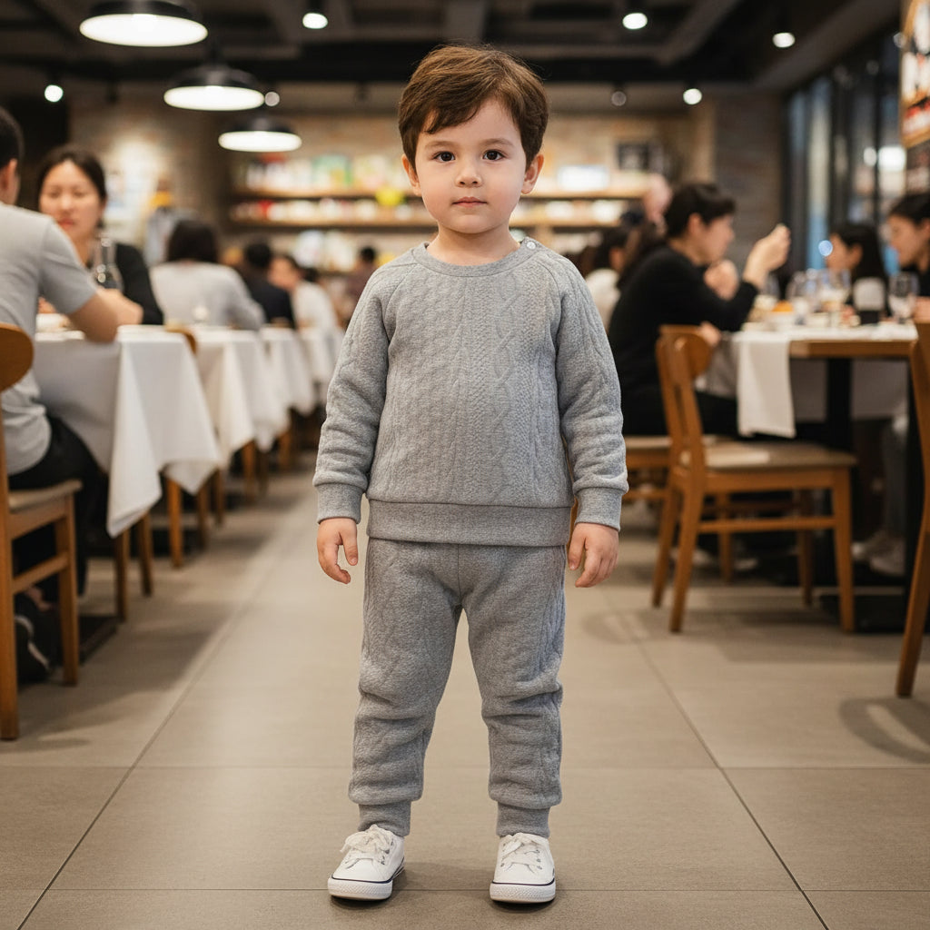 Ensembles bébé : sweat-shirts à manches longues + pantalons
