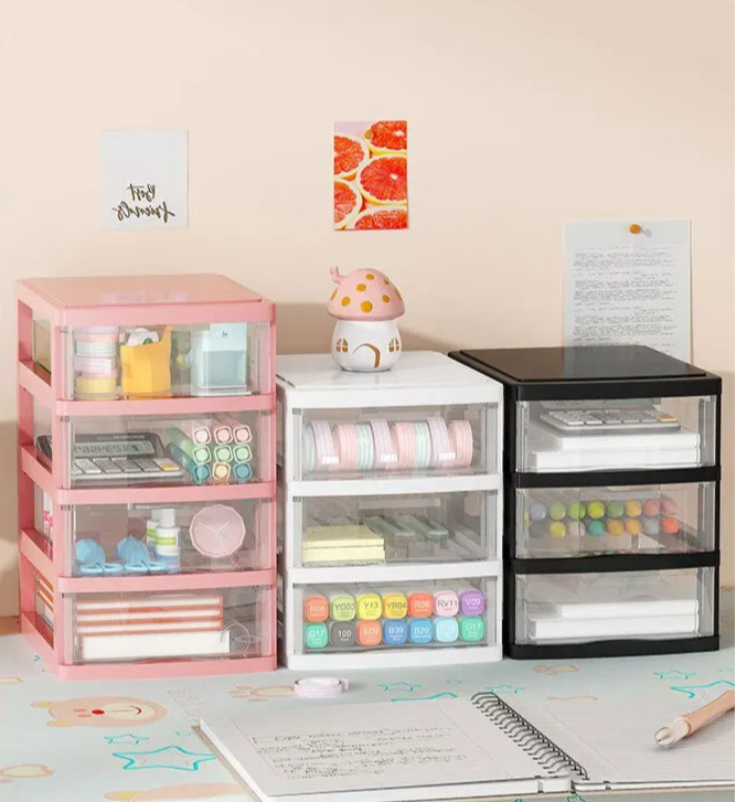 أدراج تخزين منزلية متعددة الطبقات