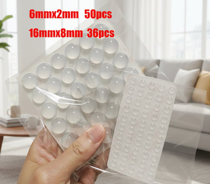 Self-Adhesive Clear Rubber Anti Slip Bumpers