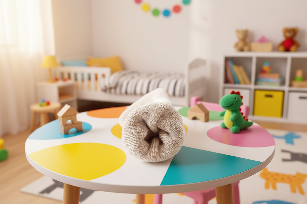 5Prs Mid-Tube Cool Animals Socks With Grips