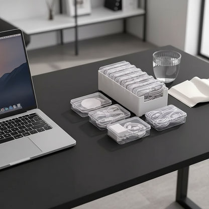 7 In 1 Cable Organizer Boxes