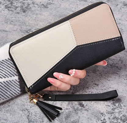 Paneled Pattern Wallets