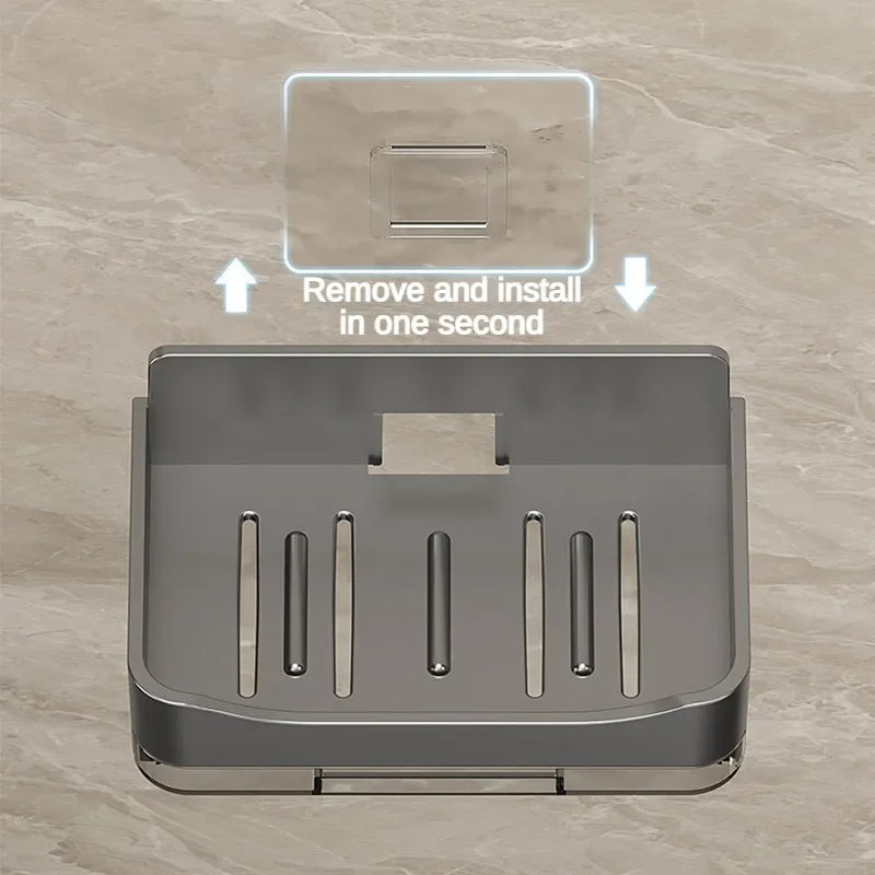 Bathroom Free-Punching Soap Holders