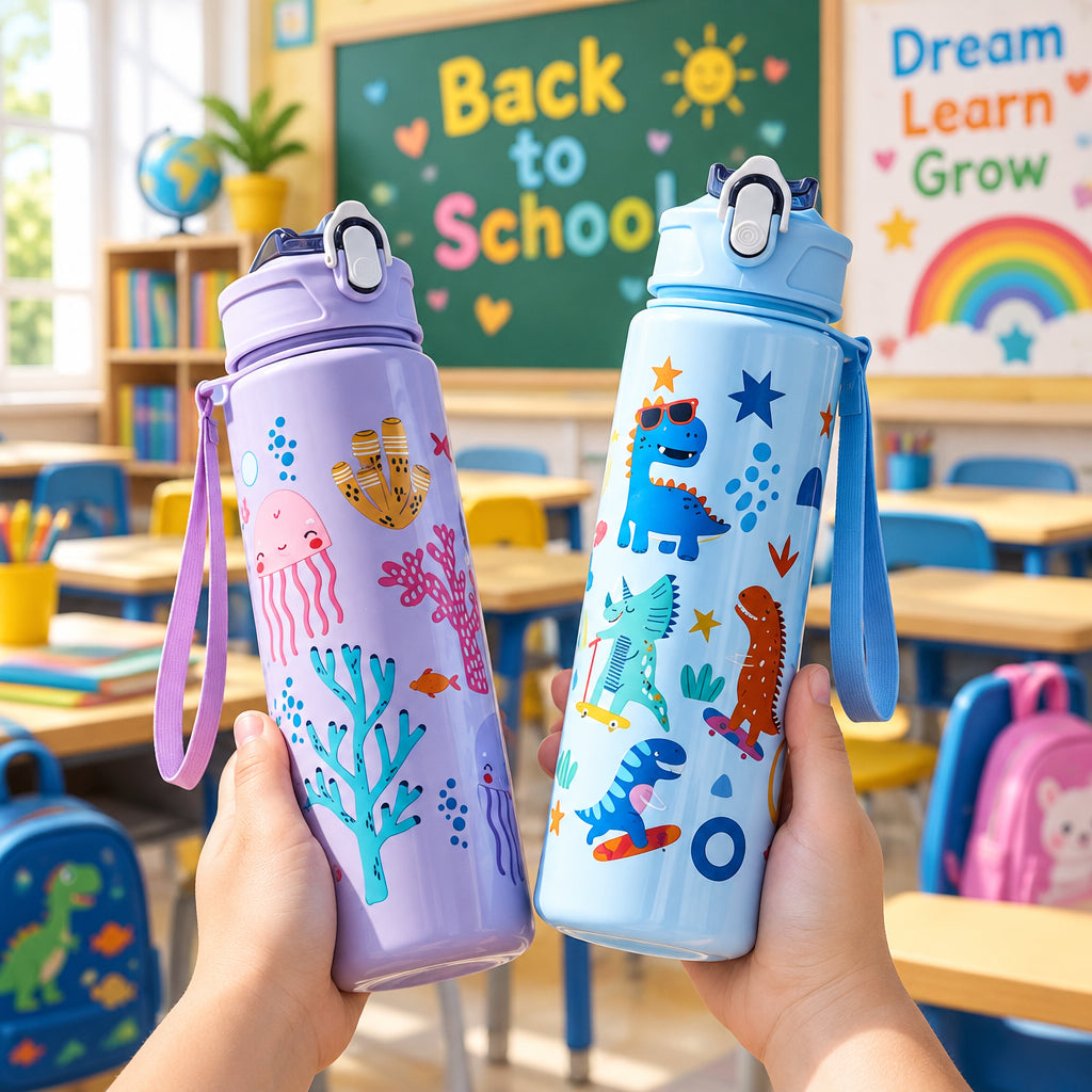 Leak Proof Water Bottles With Straws