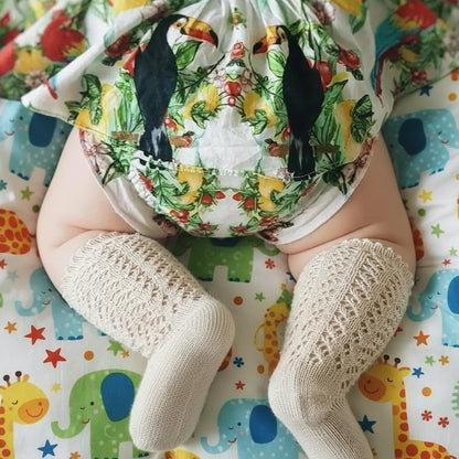 Hollow Mesh Comfortable High Socks