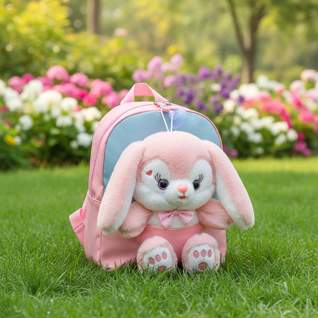 Plush 3D Rabbit Backpacks