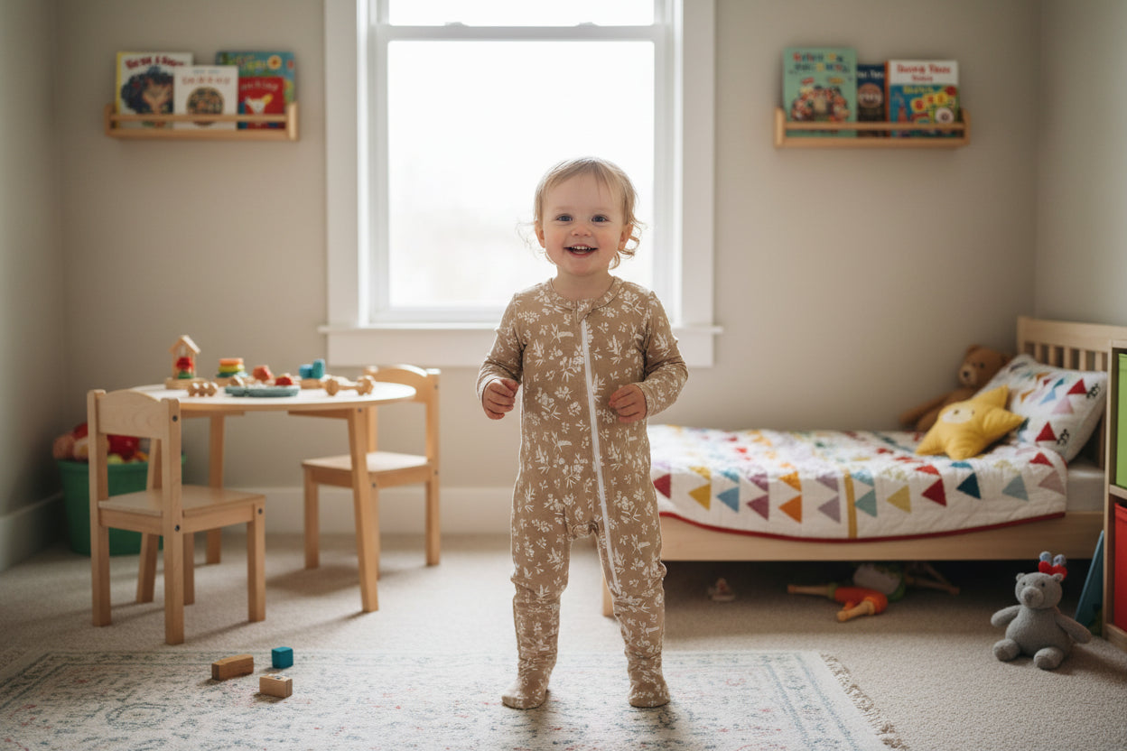 Soft and Breathable Long Sleeved Rompers