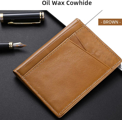 Super Slim Genuine Leather Wallets