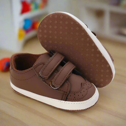 Babies First Walkers Brown Shoes