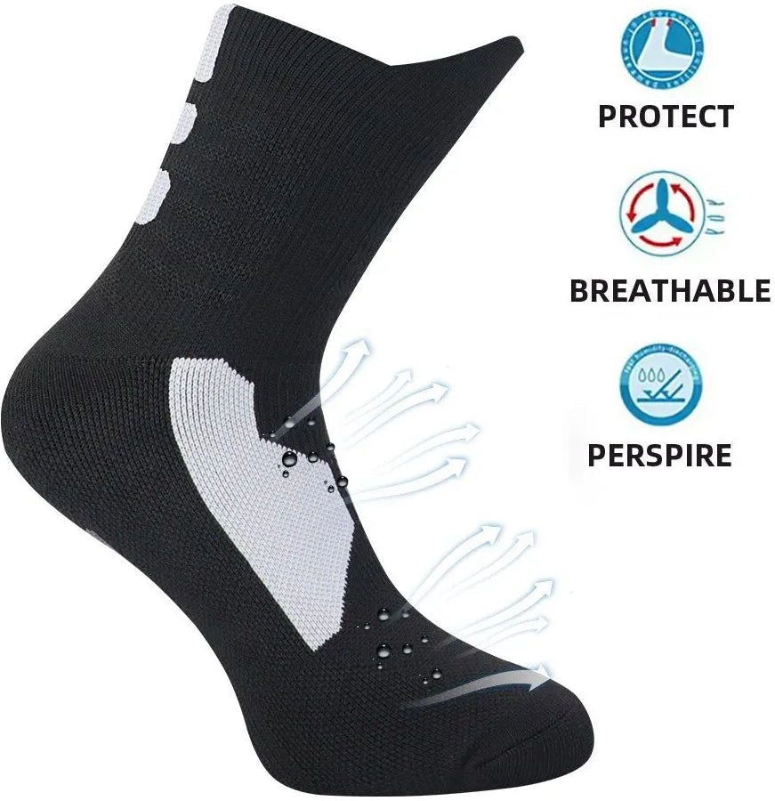 Thickened Towel Bottom Professional Sport Socks